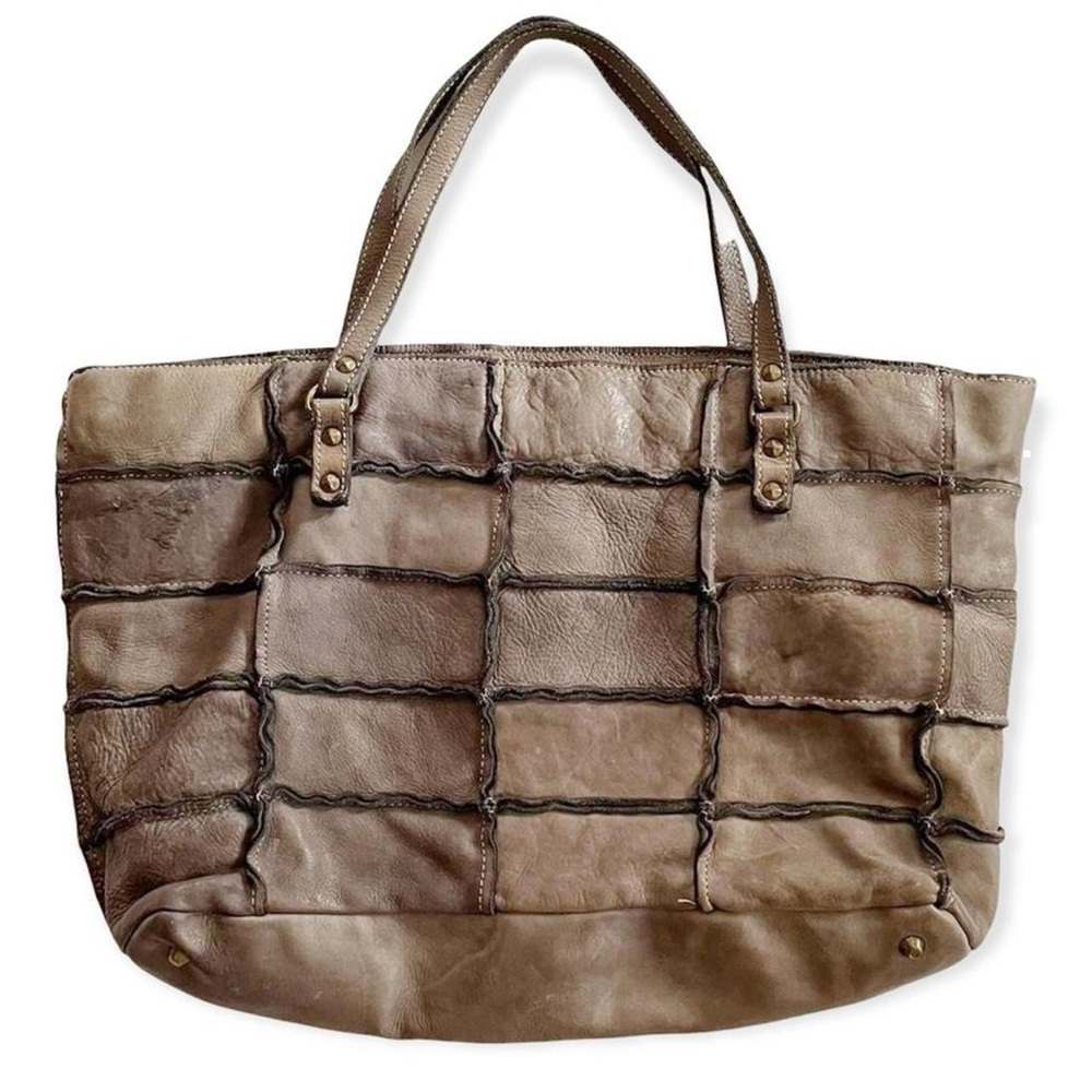 Y2k Leather Tote 🪨